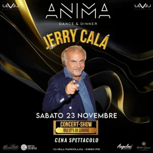 JERRY CALA' @ Level Clubbing 23 Novembre 2024