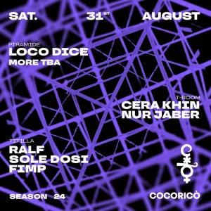 LOCO DICE @ Cocorico 31 Agosto 2024